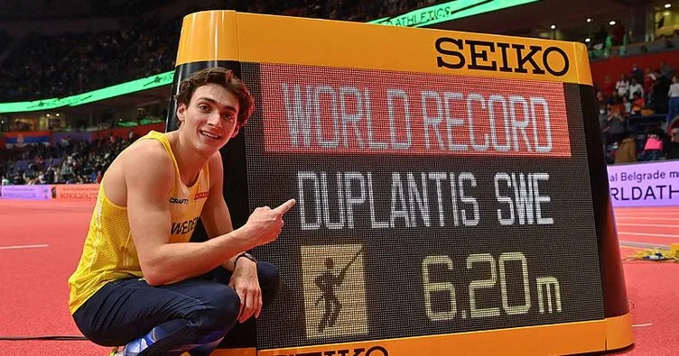 Armand Duplantis, iki haftada iki dünya rekoru kırdı!