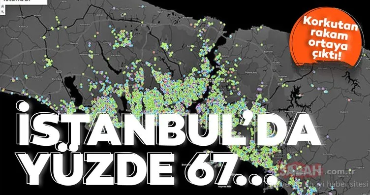 Son dakika! İstanbul’da korkutan rakam ortaya çıktı! Nüfusun yüzde 67’si...