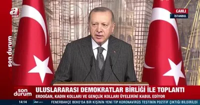 Başkan Erdoğan’dan Dolmabahçe’de önemli açıklamalar | Video
