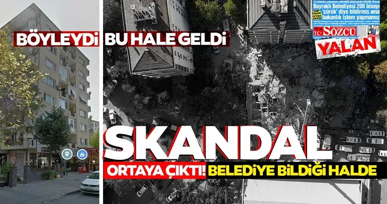 SON DAKİKA... İzmir’de Rızabey ve Doğanlar Apartmanı’nda rapor skandalı! Belediye bildiği halde Bakanlığa bildirmemiş