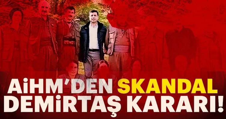 Son dakika: AİHM'den skandal Selahattin Demirtaş kararı!
