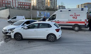 Edirne’de iki otomobil çarpıştı: 2 yaralı