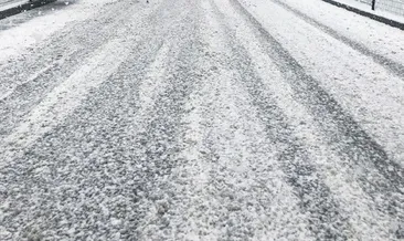 Başkentte kar yağışı etkili oldu