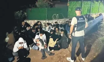 Ölüdeniz’de 36 düzensiz göçmen yakalandı #mugla