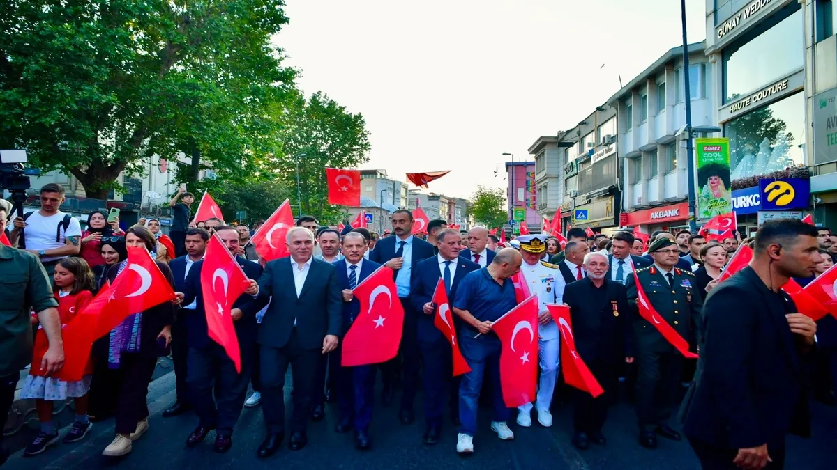 Fatih'te 15 Temmuz'un 10. Yılında "İrade Bizim, Zafer Bizim" Temalı Anma Programı Düzenlenecek
