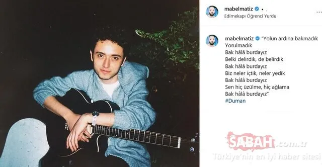 Mabel Matiz dillere pelesenk olan Antidepresan şarkısıyla sosyal medyada gündem oldu! Onu Mabel Matiz olarak tanıyoruz ama...