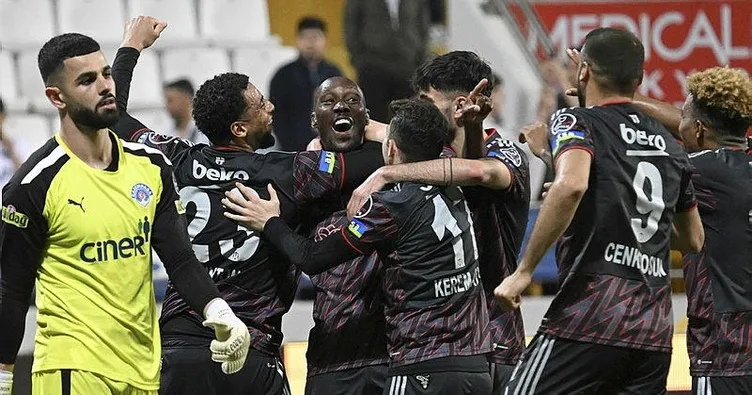 Beşiktaş silindir gibi