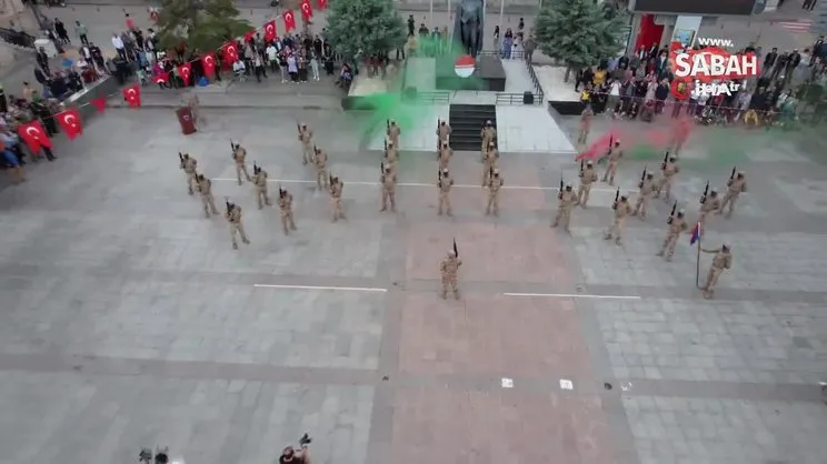 Aksaray’da komandolardan gururlandıran gösteri | Video