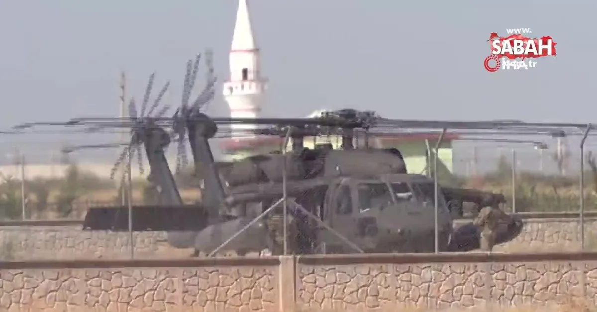 Abd Ye Ait 2 Helikopter Akcakale Ye Geldi Videosunu Izle Son Dakika Haberleri