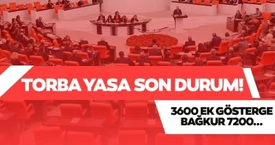 Torba Yasa son dakika gelişmeleri 2024 | 3600 ek gösterge, Bağkur 7200 prim… Torba yasa ne zaman Meclis’ten geçecek?