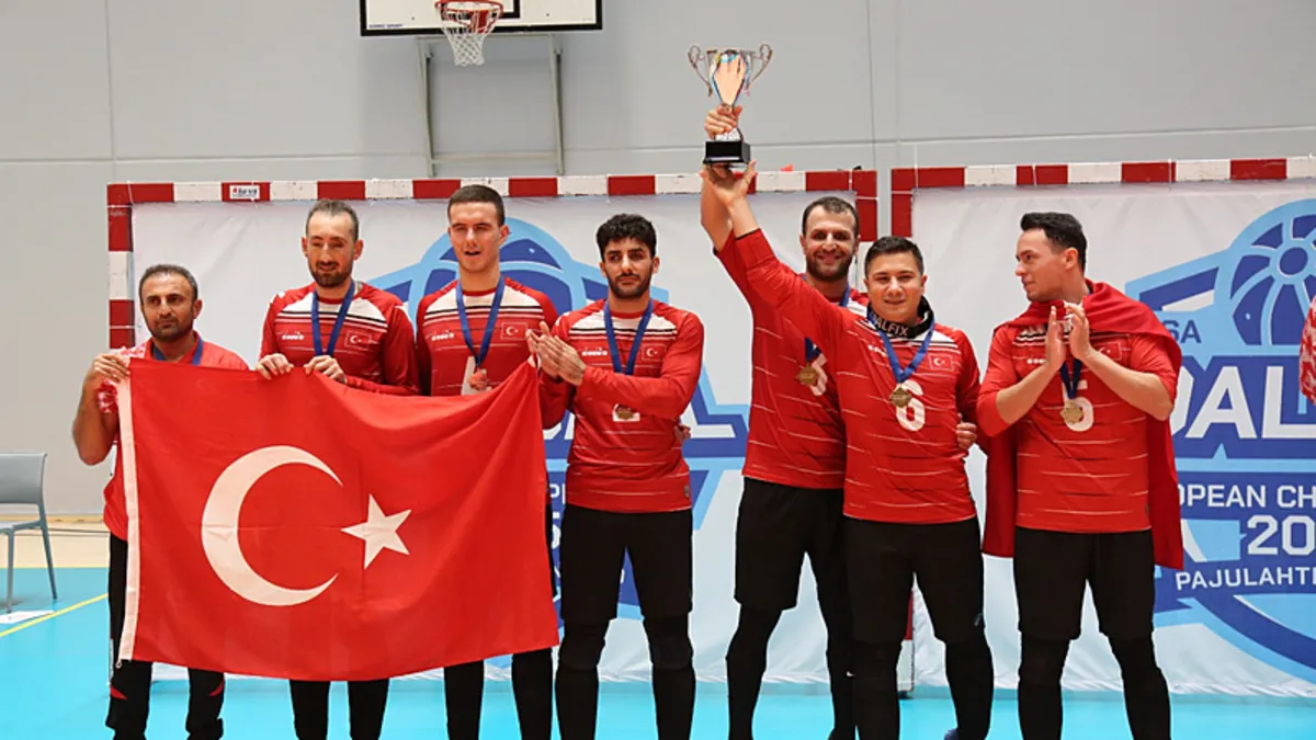 Erkek Goalbal Milli Takımı 10 yıl aradan sonra tekrar Avrupa şampiyonu oldu Erkek Goalbal Milli Takımı 10 yıl aradan sonra tekrar Avrupa şampiyonu oldu