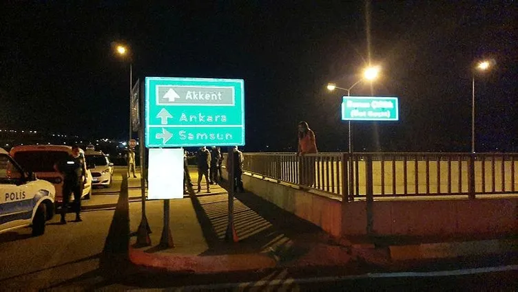 İntihara kalkışan genç kadını polis ikna etmek için dakikalarca uğraştı