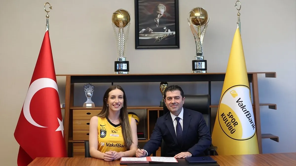 VakıfBank Kadın Voleybol Takımı, Sıla Çalışkan'ı transfer etti