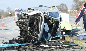 Konya'da feci kaza: Otomobil takla attı: 3 ölü #ankara