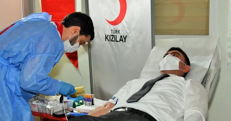 Kırıkkale Valiliği, Kızılay’ın kan bağışına destek oldu