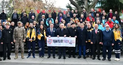 Ambulanslara yol açan “Fermuar Sistemi’ne” duyarlılık çağrısı #trabzon
