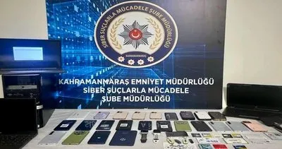Kahramanmaraş merkezli siber dolandırıcılık operasyonu! 60 milyon liralık vurgun ortaya çıkarıldı #kahramanmaras