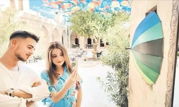 Midyat’ın tarihi mekânları çekim platosuna dönüştü #mardin