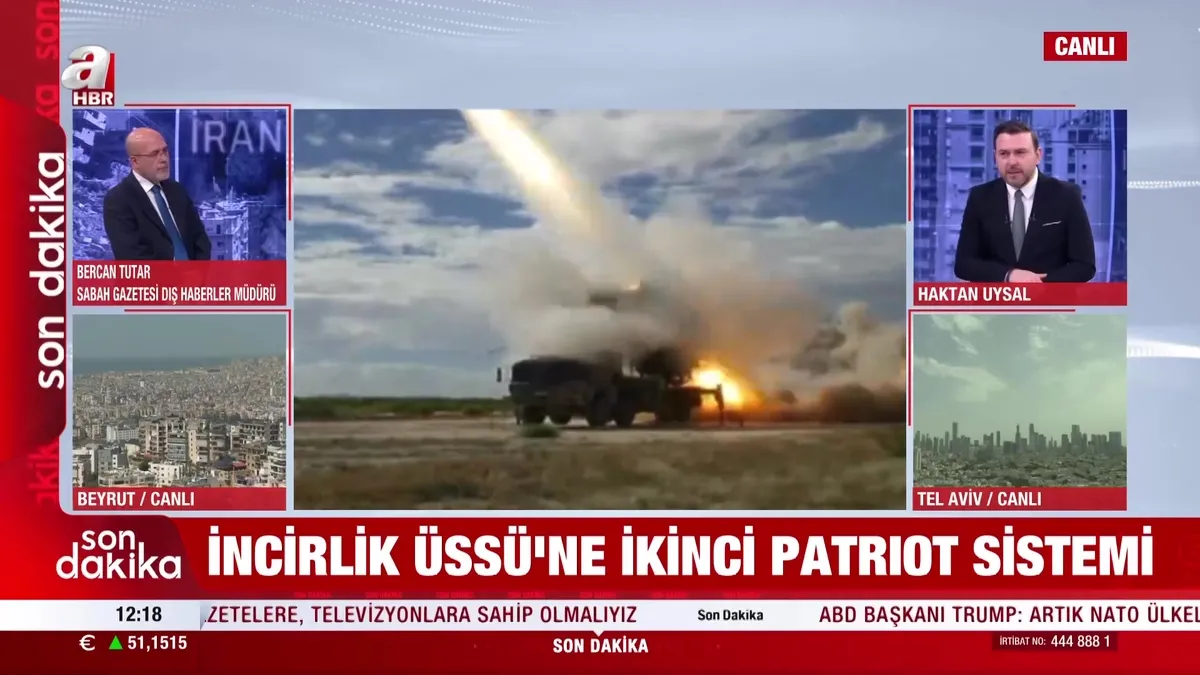 MSB duyurdu: Bir Patriot sistemi daha Adana’ya konuşlandırıldı | Video videosunu izle MSB duyurdu: Bir Patriot sistemi daha Adana’ya konuşlandırıldı | Video videosunu izle