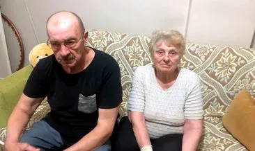 Ukrayna’dan kaçan yaşlı çifte Türkiye kucak açtı