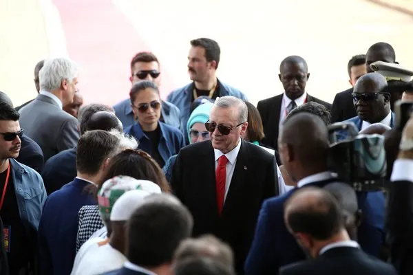 Cumhurbaşkanı Erdoğan Mali'de