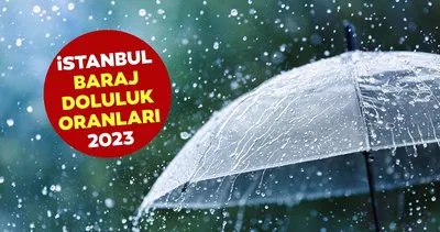 Baraj doluluk oranları sevindirdi! Yağmurlar İstanbul’a can suyu oldu! İşte baraj baraj oranlar