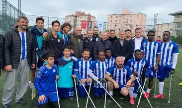 Anadolu Adliyesi ve Pendik Belediyesi ortaklığında dostluk maçı