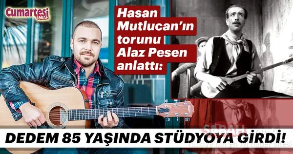 Dedem 85 yaşında stüdyoya girdi, kükredi