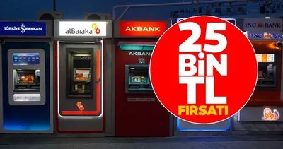 0 FAİZLİ KREDİ SON DAKİKA: 25 bin TL anında hesaplarda! En uygun kredi veren bankalar belli oldu