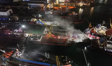 Tuzla’da kuru yük gemisinde yangın çıktı!