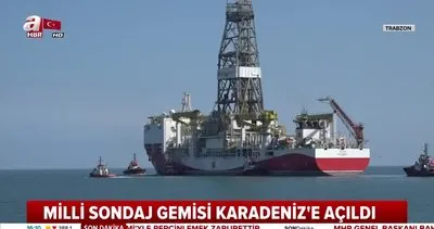 ’Fatih’ Karadeniz’deki sondaj faaliyetleri için Trabzon Limanı’ndan ayrıldı | Video