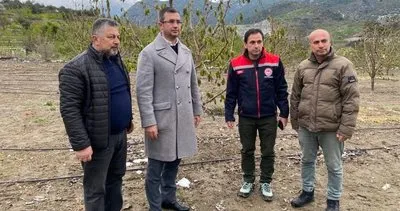 Amasya’da zirai dondan zarar gören tarım arazilerinde inceleme başladı #amasya