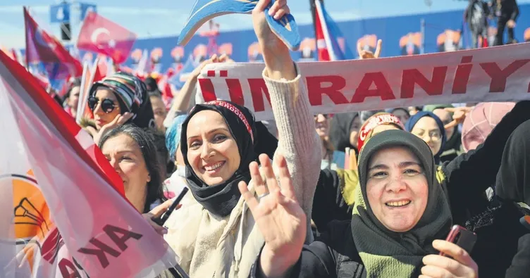 Miting coşkusu