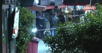 Sarıyer’de kafeteryanın önünde silahlı çatışma: 1 ölü, 1 yaralı | Video