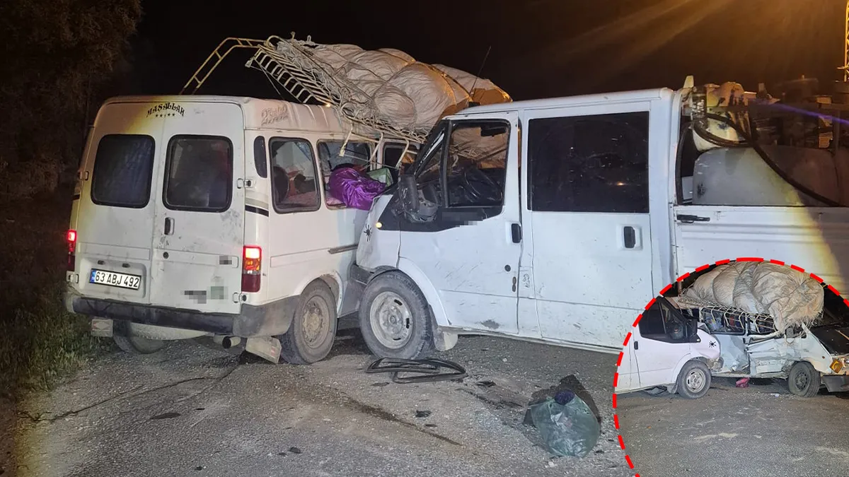 Konya’da feci kaza! Kamyonet ve minibüs kafa kafaya çarpıştı: Yaralılar var! Konya’da feci kaza! Kamyonet ve minibüs kafa kafaya çarpıştı: Yaralılar var!