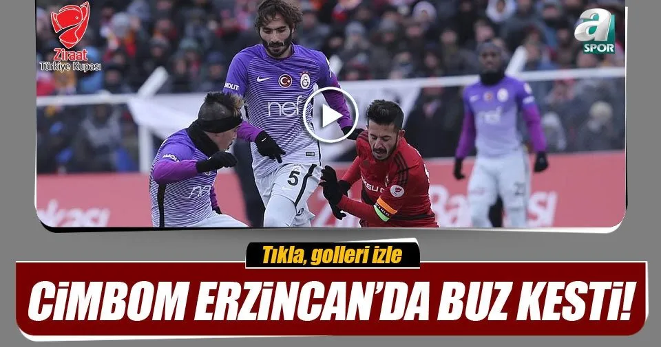 24 Erzincanspor 1 Galatasaray 1 Ozet Izle Spor Haberleri