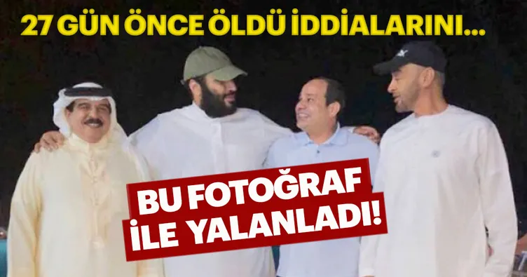 Öldü haberine fotoğraflı yanıt!
