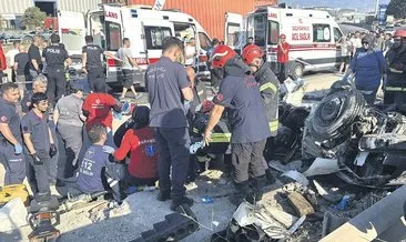 Dilovası’nda zincirleme trafik kazası: 5 ölü #kocaeli