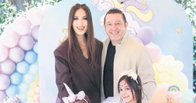 Renkli doğum günü partisi