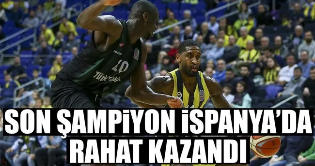 Fenerbahce Ispanya Da Rahat Kazandi Spor Haberleri