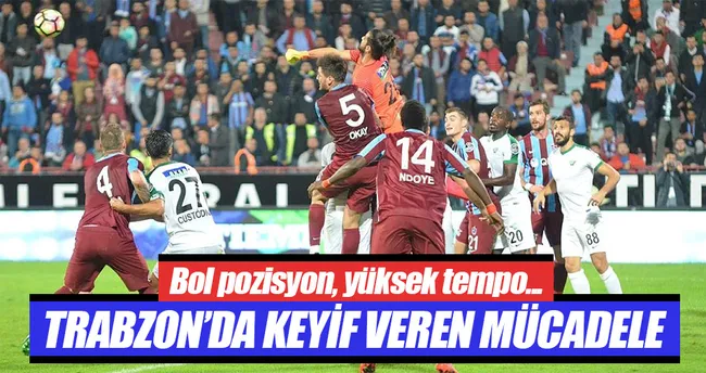 Trabzon’da kalecilerin gecesi