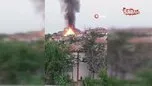Beypazarı’nda tarihi evlerde çıkan yangın sonucu 4 ev kullanılamaz hale geldi | Video