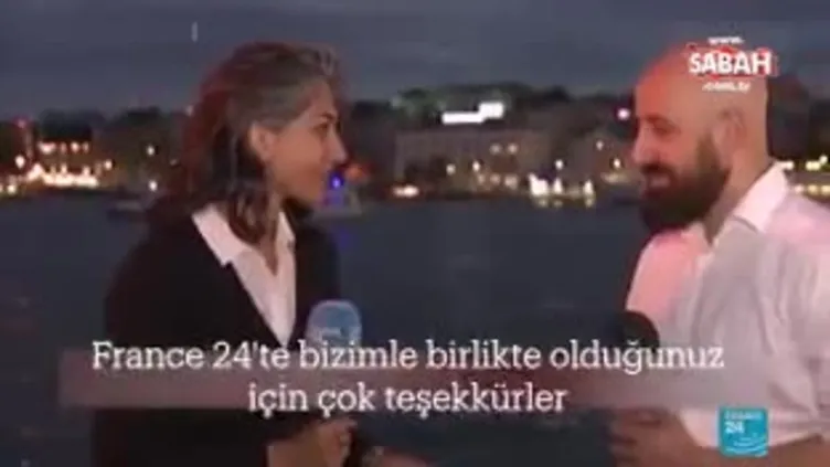 France 24 kanalına tokat gibi cevap!