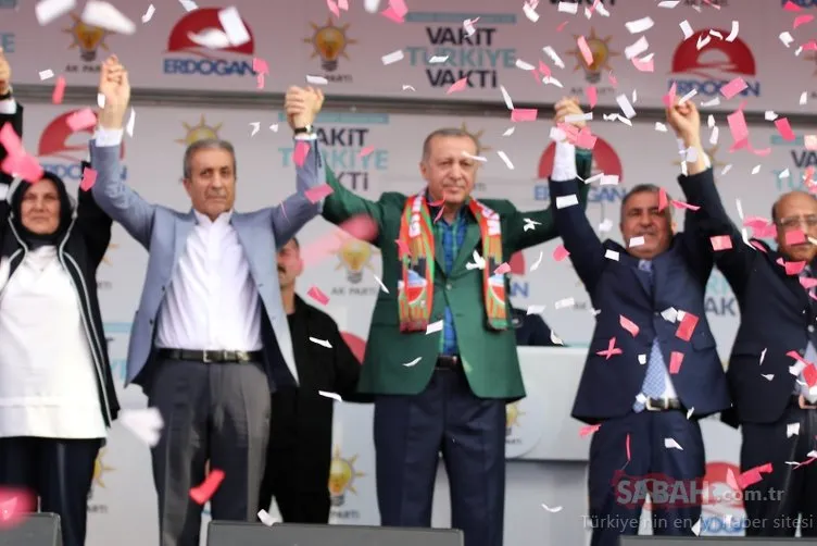 Cumhurbaşkanı Erdoğan'a Diyarbakır'da sevgi seli - 24 hazirana doğru