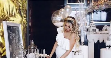 Seda Önder'in 'baby shower' partisi