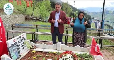 Şehit Eren Bülbül’ün annesine Maçka Belediye Başkanı’ndan Anneler Günü ziyareti | Video
