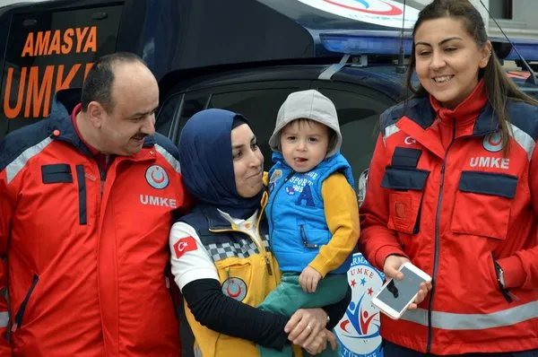 UMKE ekipleri Afrin'e uğurlandı