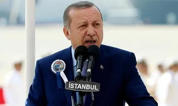 Cumhurbaşkanı Erdoğan: İnşallah uçak gemimizi de yapacağız