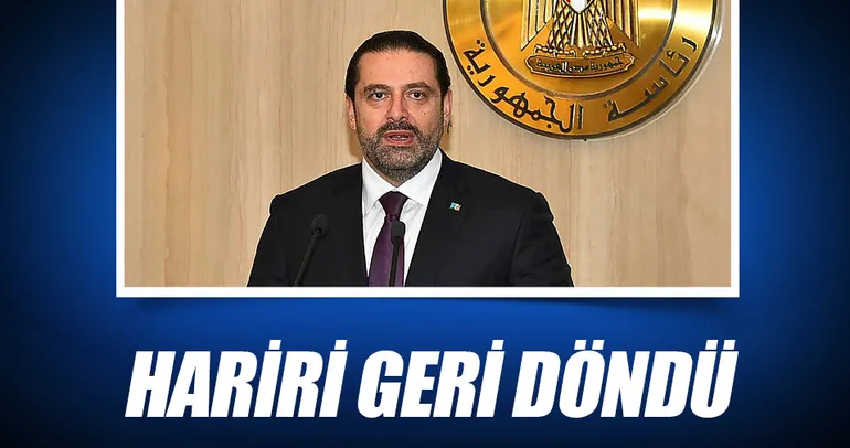 Saad Hariri ülkesine döndü