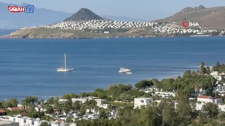 Ege Denizi'nde 4.9 büyüklüğünde deprem | Video